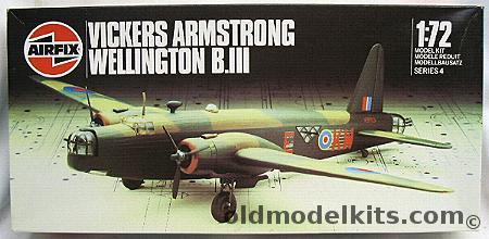 Airfix 1/72 Vickers Armstrong Wellington B.III, 04001 plastic model kit